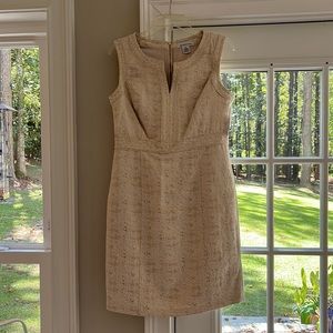 NWT Liz Claiborne Champagne Colored Dress